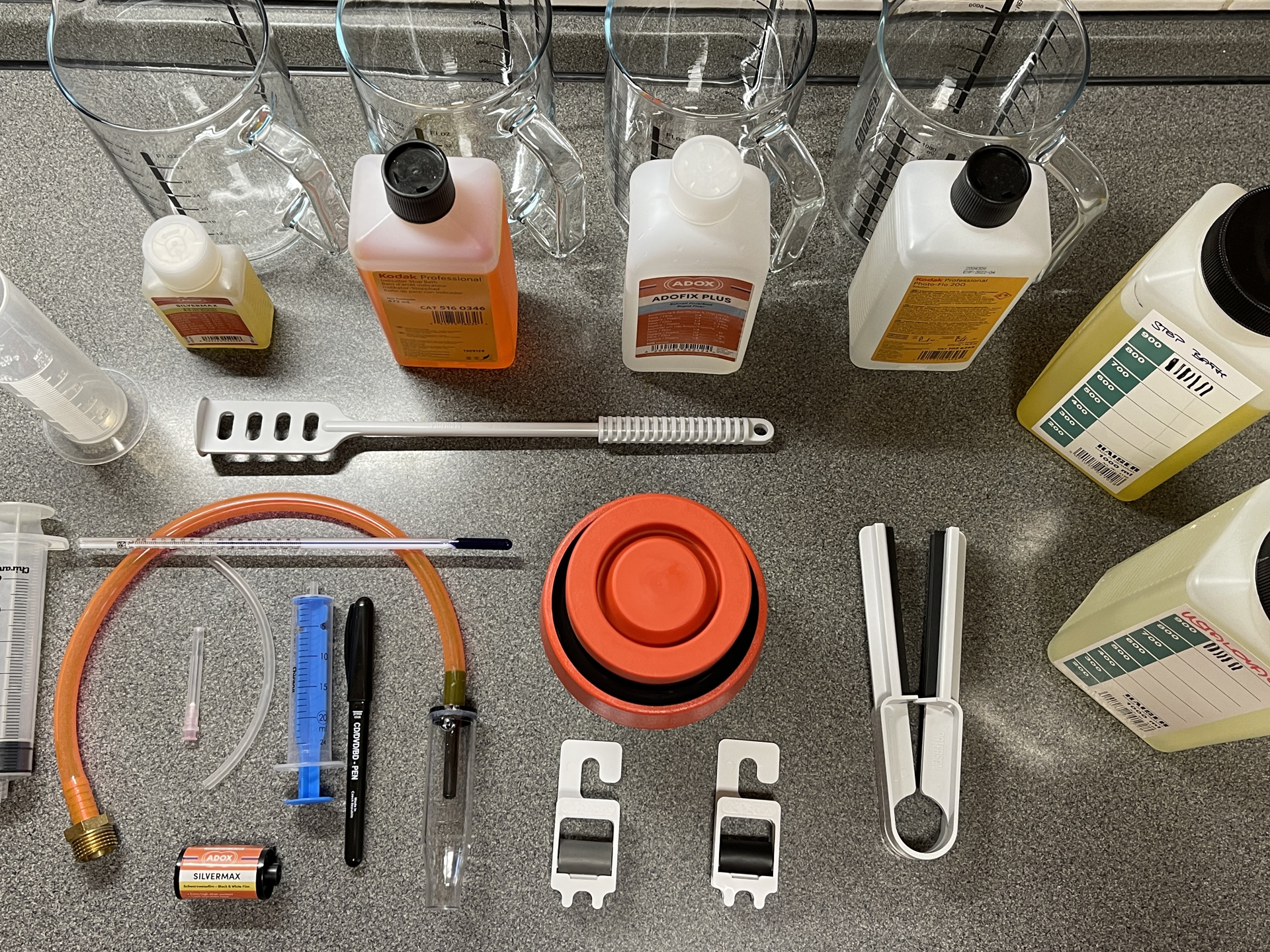 Vyvolání ČB filmu